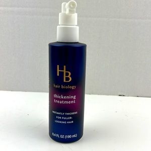 hair Biology thickening Treatment. Instantly thickens for fuller looking hair.